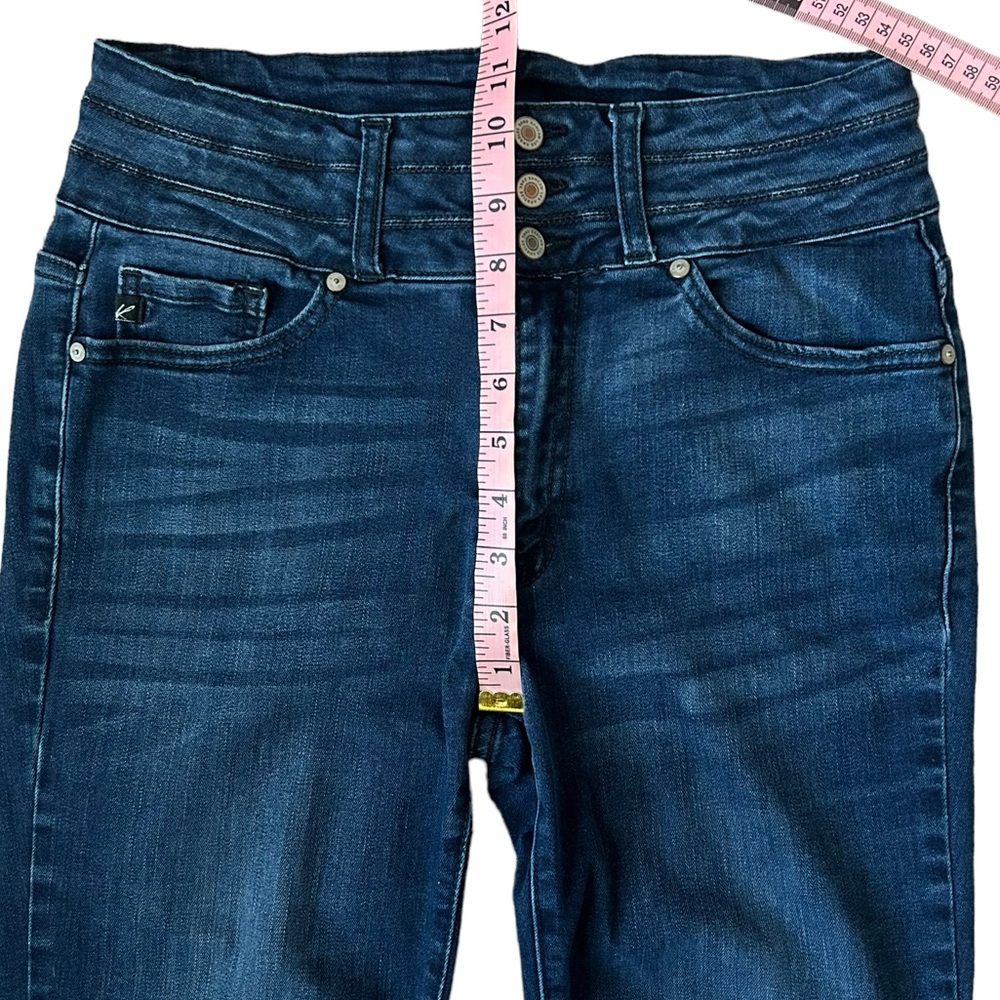 KanCan Bootlegger Daniel High Waisted Dark Wash Jeans #KC7108D - Picture 8 of 11